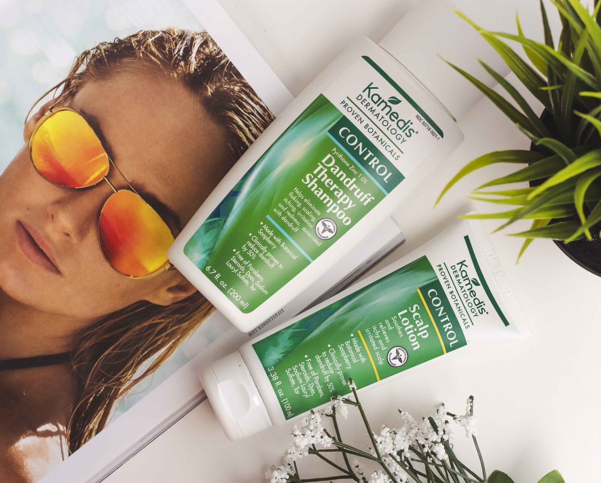 How to Control Dandruff & Dry Itchy Scalp with Kamedis Hair Products