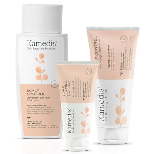 Dandruff Treatment Kit: Shampoo + Conditioner + Scalp Lotion