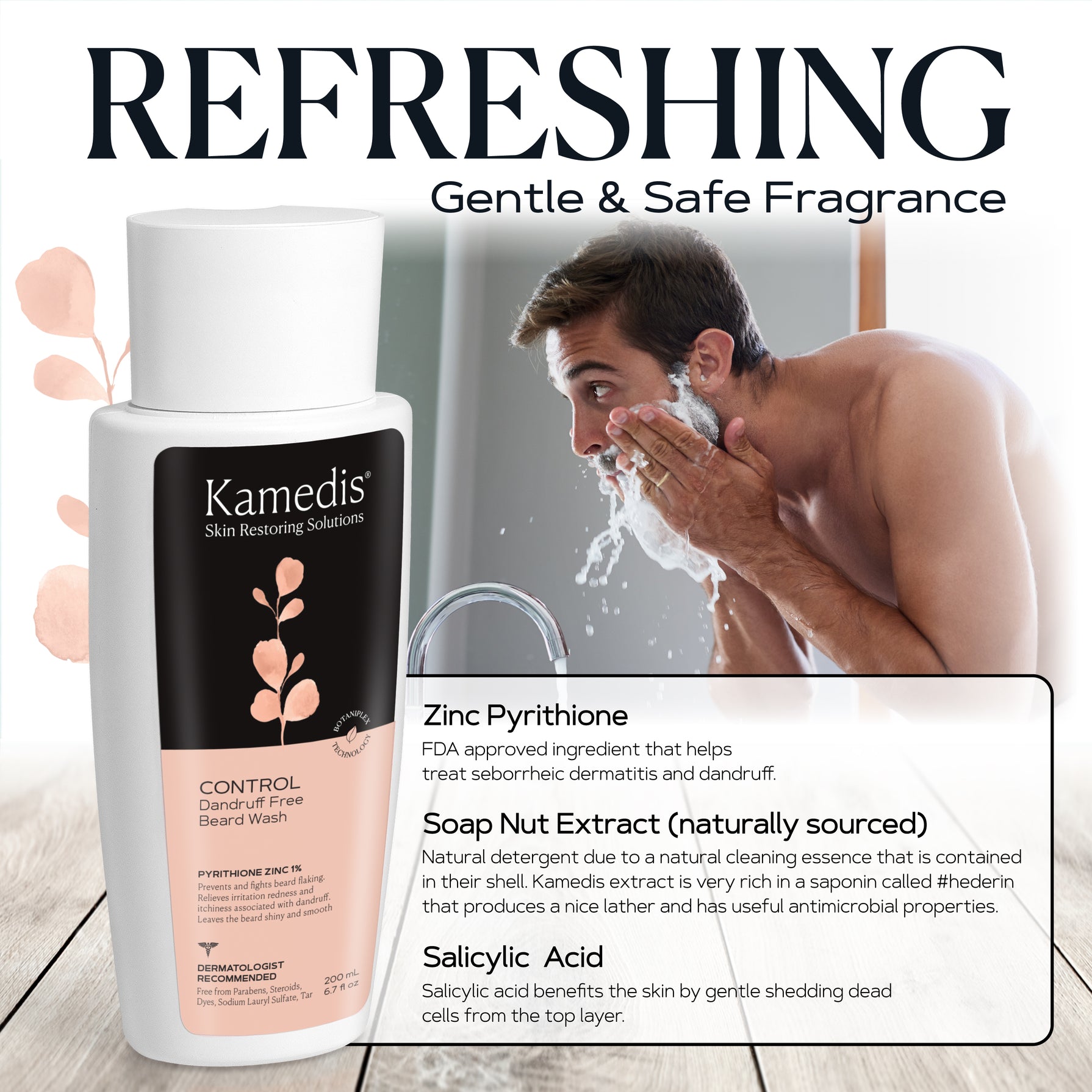 CONTROL | Dandruff Free Beard Wash