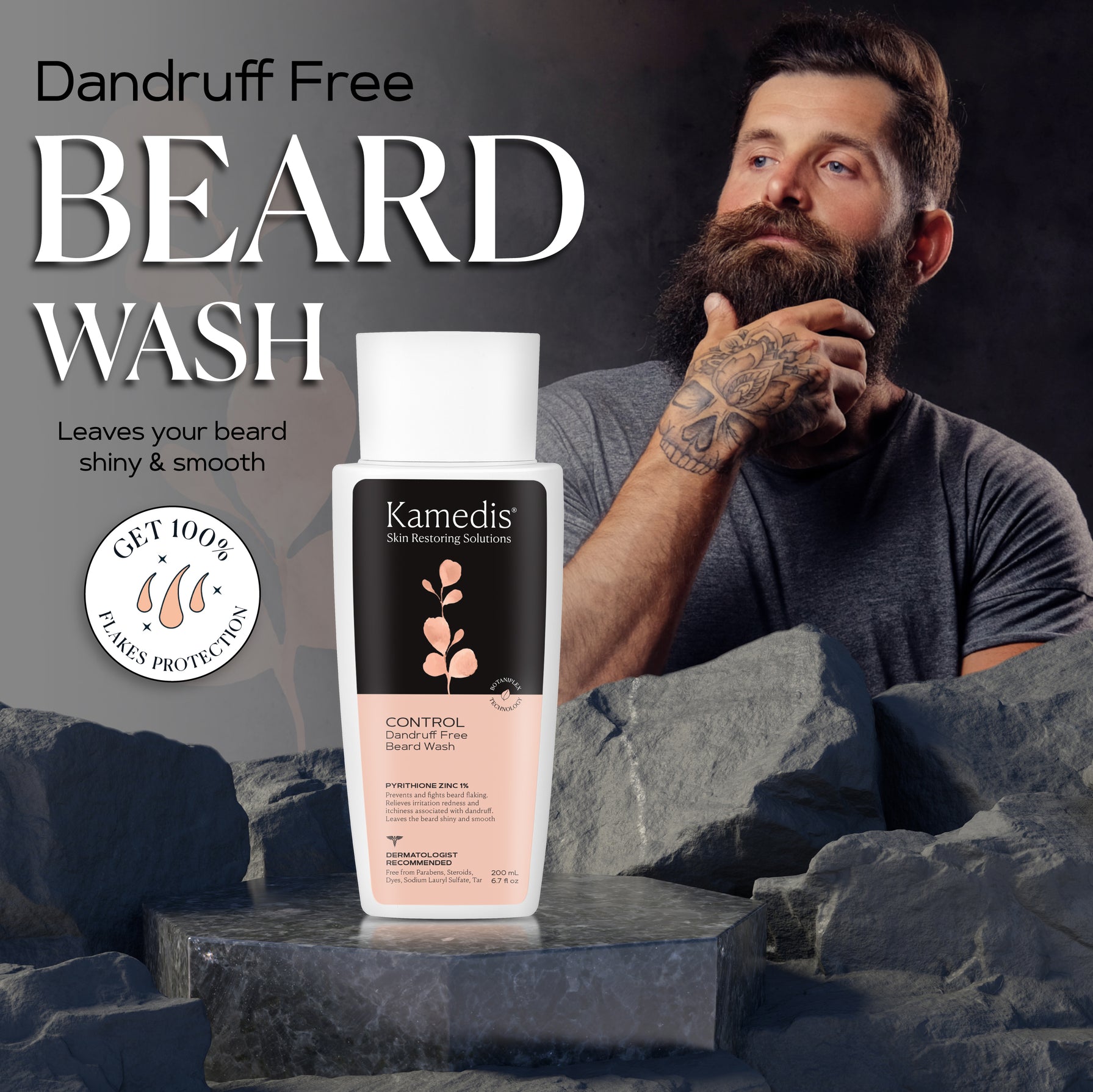 CONTROL | Dandruff Free Beard Wash
