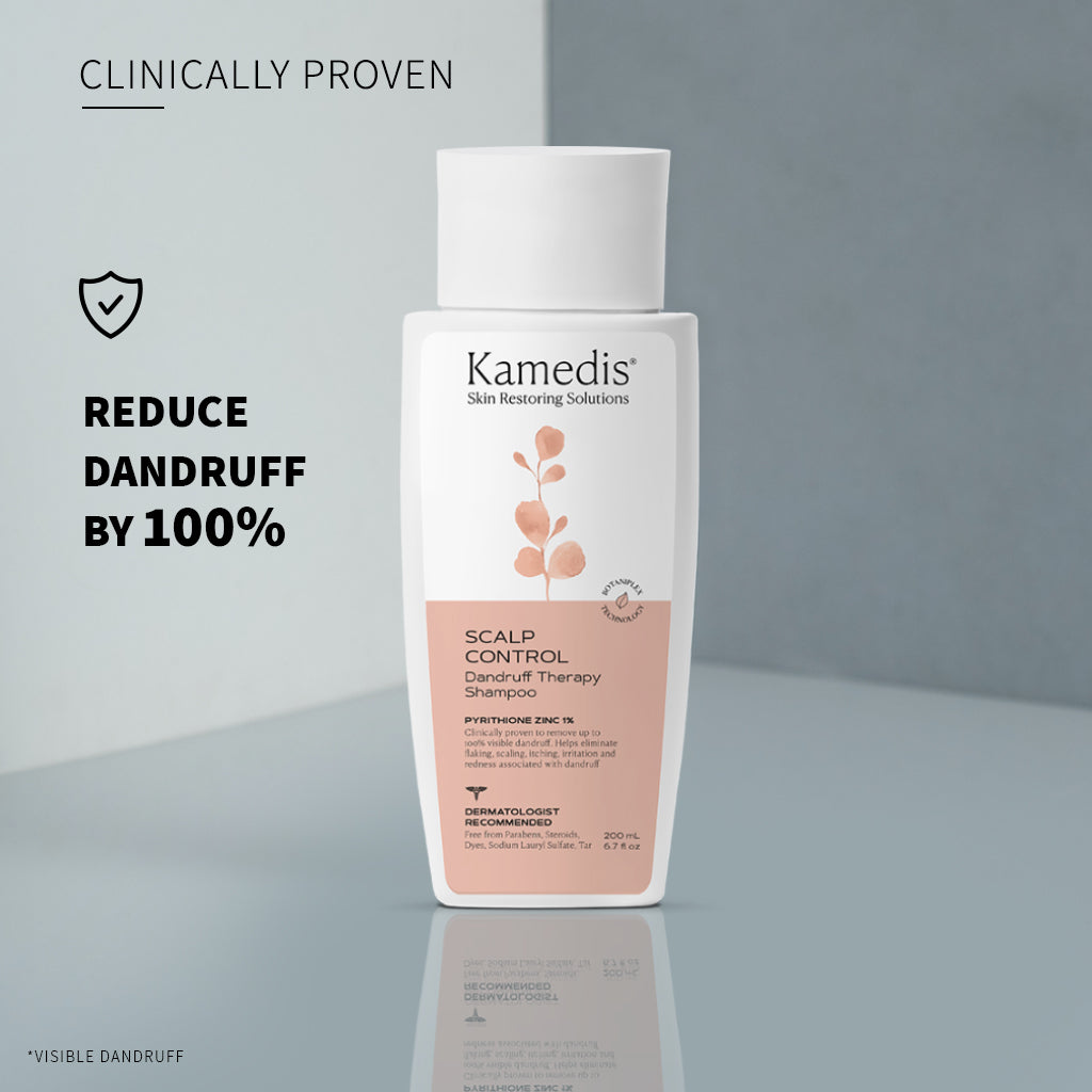 Dandruff Shampoo | Scaly Scalp Seborrheic Dermatitis Treatment Kamedis®